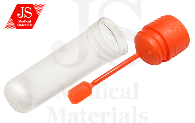 Ємність для забору калу з ложкою, стерильна JS